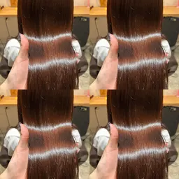 💎イルミナカラー+ Auiua7ステップ超音波トリートメント 【新宿/髪質改善/艶髪/ロング料金無し】