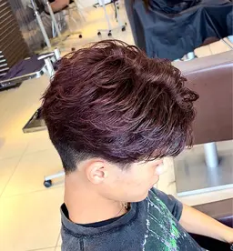 メンズカット+ケアカラー