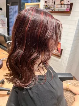 カット+ハイライト+カラー