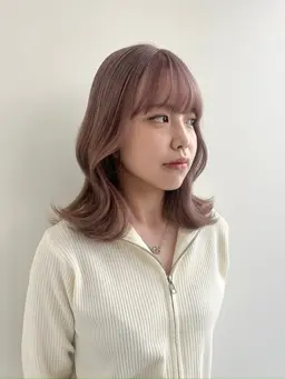 【🍑1日先着1名様限定🍑】カット＋ケアカラー＋クイックトリートメント【レイヤー／小顔】