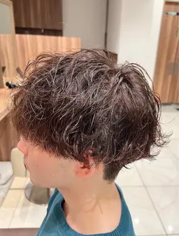 【メンズ限定】カット✂️+シャドウパーマ🌀　朝のセットを格段に楽にします！！✊🏻