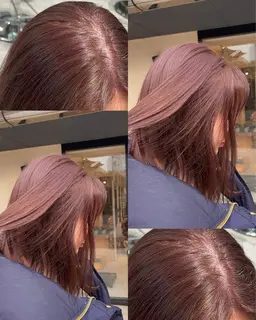 ブリーチなしダブルカラー