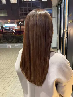 カット & ファイバープレックス縮毛矯正