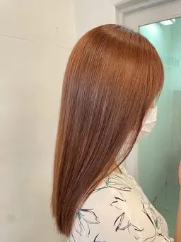 【🌈ブリーチ無しで明るいカラー🌈】ダブルカラー×超音波クイックTR🩵ローダメージハイトーンの方に💕