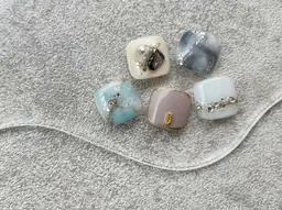 オフ込❤フット親指アート