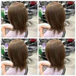 カット＋カラー 保湿トリートメント付き