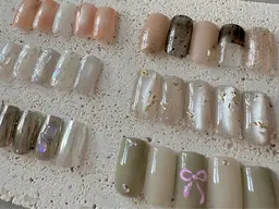 【ご新規様オフ無料】大人気✨ニュアンス定額アートコース お洒落+オフィスにも⭕️