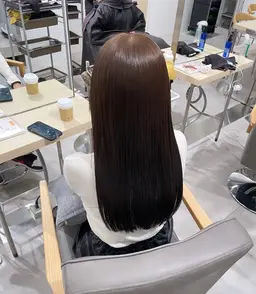 地毛風ストレートパーマ✨（縮毛矯正）