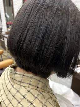 カット縮毛矯正モデル ロング料金あり(肩下～)
