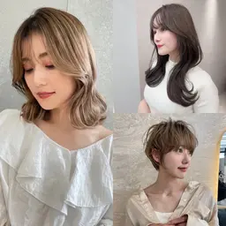 お好きな髪型に致します❣️【骨格診断✨小顔カット】+【1stepスチームTR】ミディアム、ロング レイヤー 髪質改善