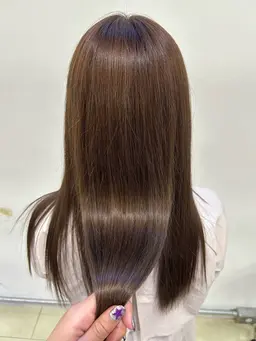 🫐ワンカラー➕髪質改善トリートメント🫐