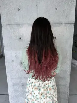 ✨リピーター様✨ 似合わせカット＋ケアブリーチ＋オンカラー【ブリーチカラー/リタッチカラー/ダブルカラー】