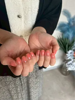 ハンド ワンカラー ラメグラ オフなし