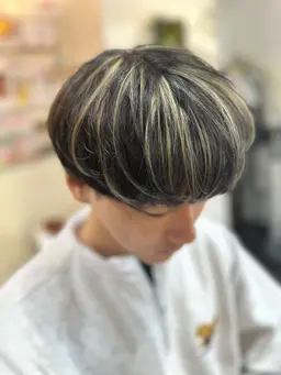 メンズ限定　カット＋ハイライト