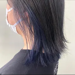 【✨学割/U24✨】インナーカラー🌿ポイントブリーチ【ダブルカラー】