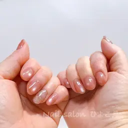 ◇ハンドジェルモデル◇★うるうるちゅるちらゅるマグネット・フラッシュ・ユニコーンジェルなどでオフィスネイルの練習モデル★