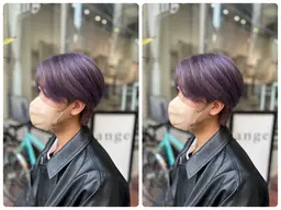 メンズダブルカラー👦🏻(ブリーチ＋カラー)