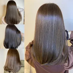 《一気に垢抜け🫧カットカラー》 似合わせカット+似合わせカラー+Aujua