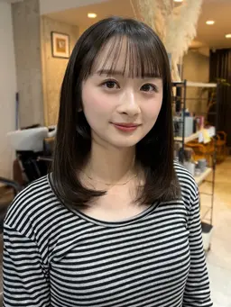 前髪顔周りカット