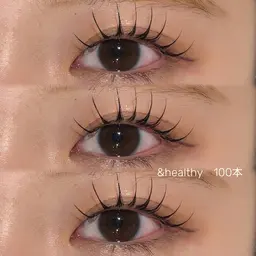 ⚠️26日13:45⚠️【オフなし】&Healthy練習モデル(LEDマツエク80本×パーマ) 🌟