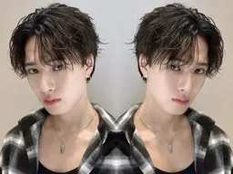 🌀メンズカット+パーマ🌀（髪質や履歴そってご提案させて頂きます！）