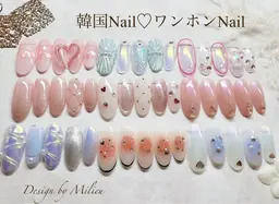 オフありワンホンネイル🫧