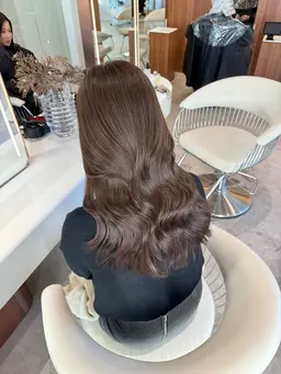 【🇰🇷韓国レイヤー限定🇰🇷】　　　　ダブルカラー(ブリーチ🙅‍♂️)+レイヤーカット+艶トリートメント1名限定