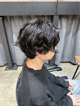 ‼️メンズショートパーマモデル募集‼️綾野剛風パーマ＋うる艶トリートメント(⚠️カット要相談）)