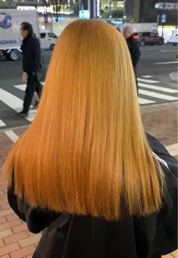 ブリーチ縮毛矯正&髪質改善