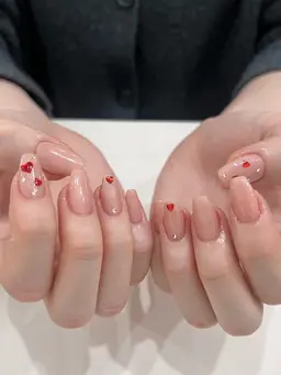 【初回500円引き✨】シンプルコース🍒【オフ込み◎/ウォーターケア付/パラジェル変更無料】