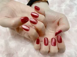 【クリスマス大人気♪】マグネットネイル