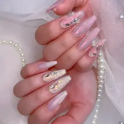 【🎅🏻ミニモ学割🎅🏻】長さ出し10本アート・ストーン10本乗せ放題💎(オフ込)