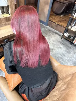 カット+髪質改善カラー＋髪質改善トリートメント