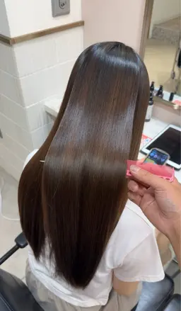 美髪矯正➕トリートメント➕最強処理剤⭐️(補足説明読んでください)