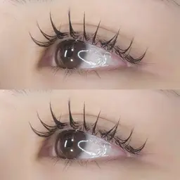 フラットラッシュ🪽🫧 100本 (オフあり)🩵コーティング付き✨リピーター様もご予約可能です🫶🏻
