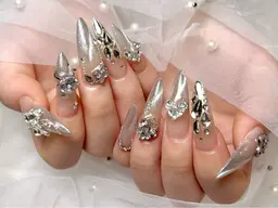 🩷🖤2/24限定‼️🖤🩷大人気LA発✨アプレ長さだし10本乗せ放題