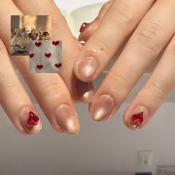 うるうる🧊マグネットネイル