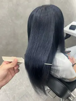 【透明感抜群】ケアブリーチ➕透明感カラーカラー➕補修トリートメント✨️