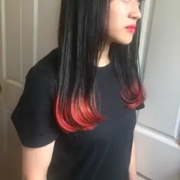 グラデーションカラーor裾カラー（毛先ケアブリーチ1回付き）