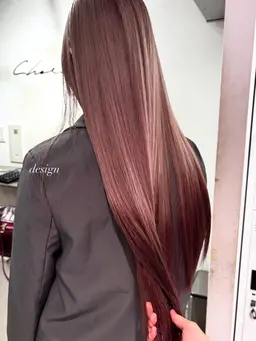 【💞気分を変えたいときはこちら💞】ブリーチリタッチ+デザインカラー+髪質改善クイックTR¥18700→¥12180