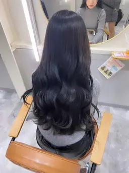 【就活カラー💓】黒染めなしのダークトーンカラー＋7種トリートメント✨