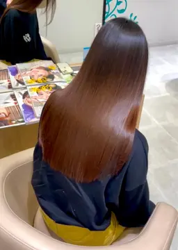 【初回限定！！✨】30%オフ🉐カット＋髪質改善ストレート＋美髪水💎※ロング料金有り