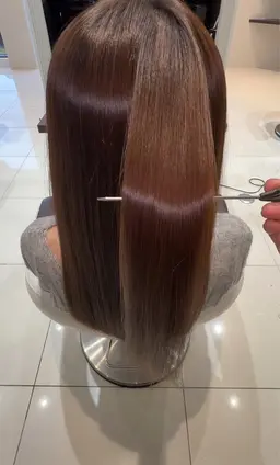 カット＋縮毛矯正＋1steトリートメント