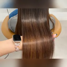 カット＋髪質改善（酸性ストレート）＋トリートメント