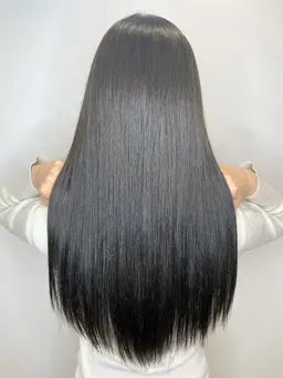 髪質改善3stepトリートメント（スタイリング込） ¥5,300(+¥1,300でカット追加に）