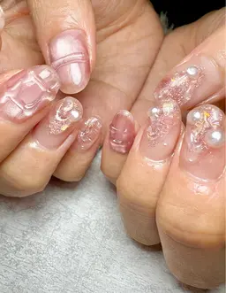 2/5​〜​🌼フルアートコース : 持ち込みデザイン【ご新規様ジェルオフ無料】