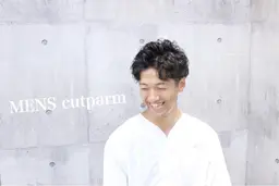 【メンズ】カット➕パーマ➕カラー