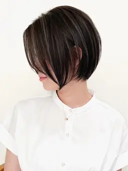 【期間限定】《ショートorボブ》骨格補正小顔ショートカット+カラー+クイック髪質改善トリートメント［上大岡/ショート］