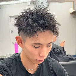 【 🔥漢かっこいい🔥】ツイストスパイラルパーマ➕ カット➕セット➕2stepトリートメント