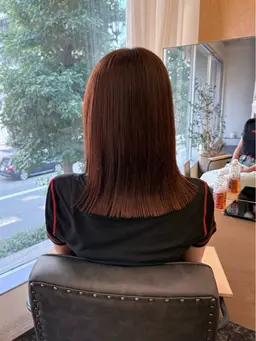 初めての方限定/カット+縮毛矯正(全頭)🦄スタイリング付き♡